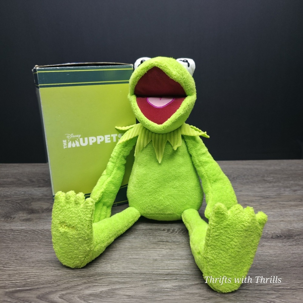 Disney Scentsy Buddy - "Kermit the Frog" Muppets Plush W/Box - Retired‎ 2021